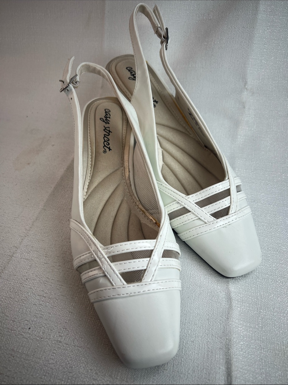 Easy Street, white heel
